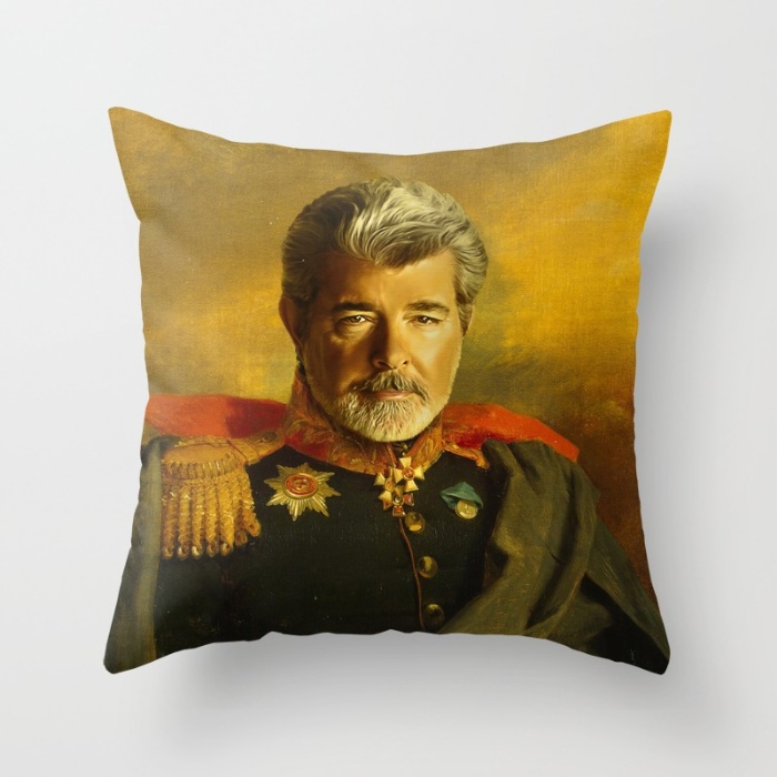 George Lucas Throw Pillow