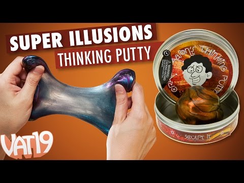 Super Illusions Putty with Color-Changing Properties