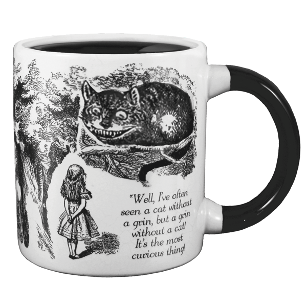 Cheshire Cat Heat Changing Coffee Mug