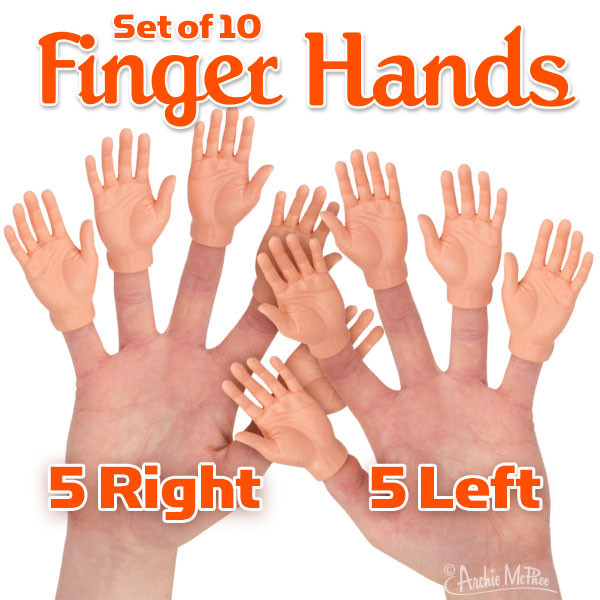 Set of 10 Finger Hands