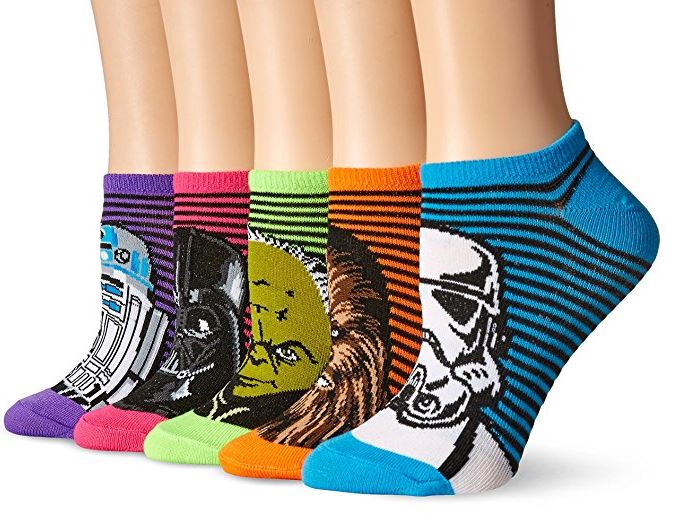 Star Wars Women’s 5-pack No Show Socks – Novelty Gift Ideas