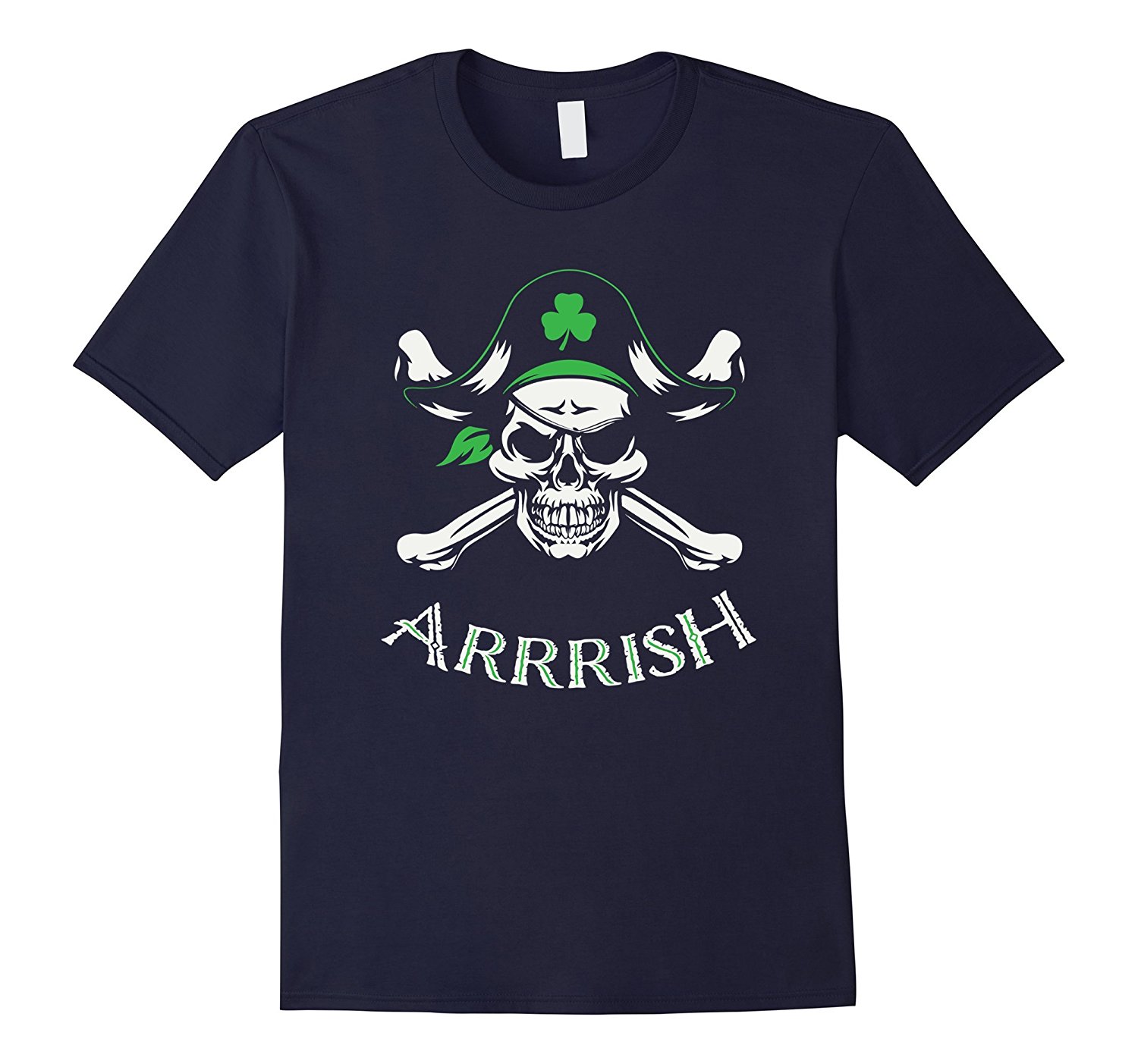 Arrish Irish Pirate St Patricks Day Shirt