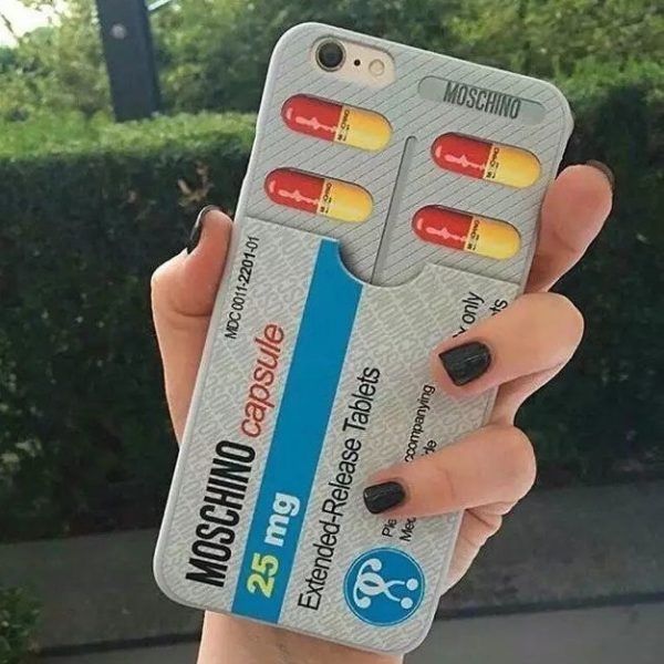 3D Capsule Pill Tablets iPhone Case