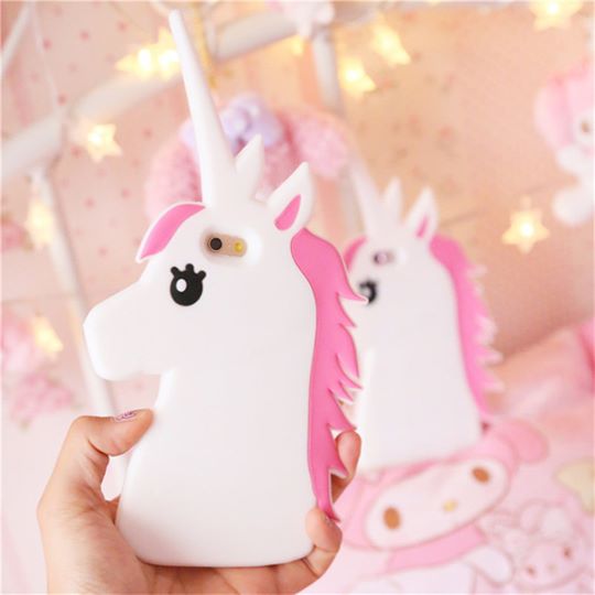 3D Unicorn iPhone Case