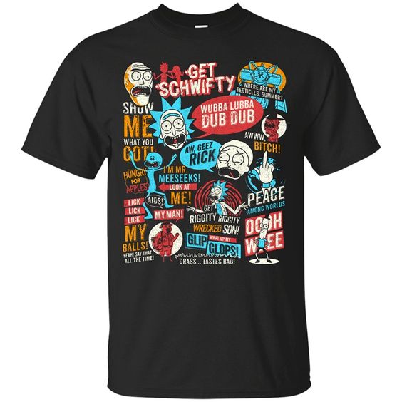 Rick and Morty – WUB A LUB A DUB DUB Men T-Shirt