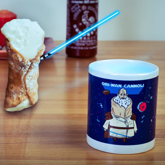 Obi-Wan Cannoli Mug