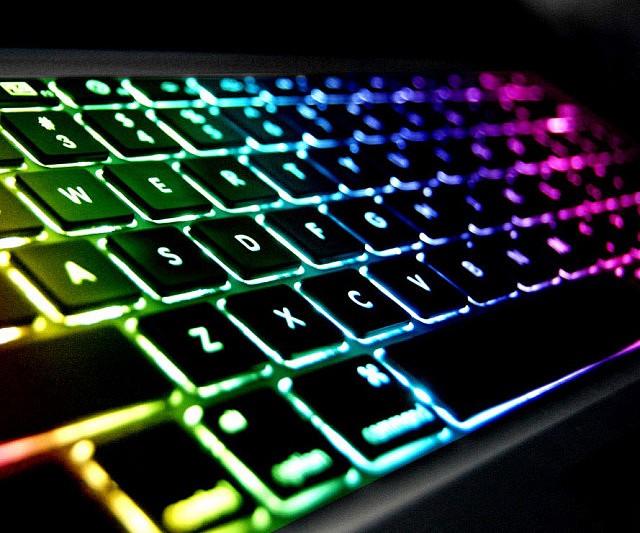 Rainbow Backlit Keyboard