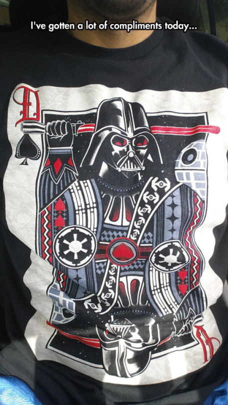 Darth Vader Poker Shirt