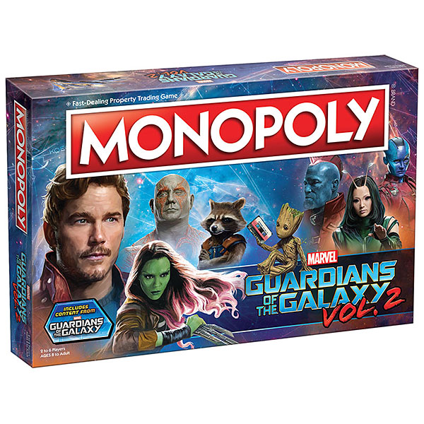 Guardians of the Galaxy 2 Monopoly