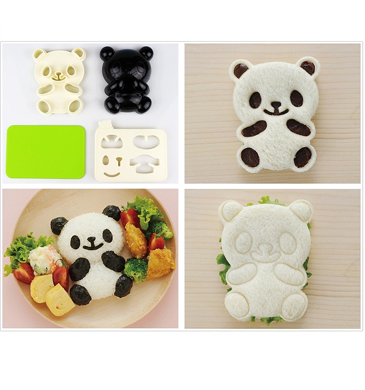 Panda Toast Mold