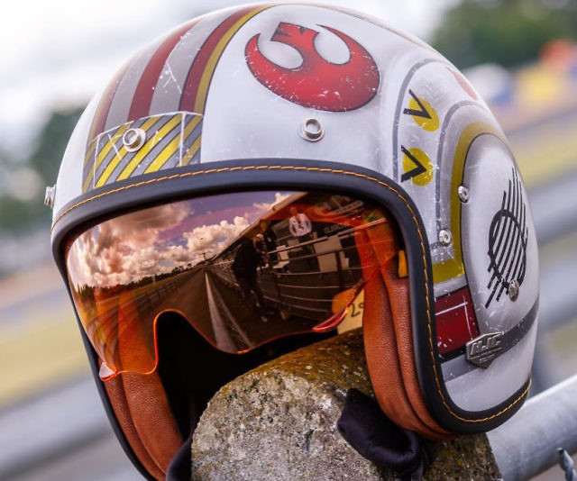 X-Wing Motorcycle Pilot Helmet