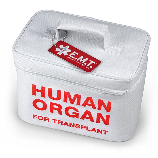 Human Organ For Transplant Lunch Bag