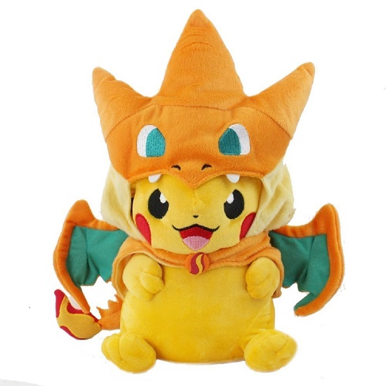 Mega Pikachu Charizard Plush