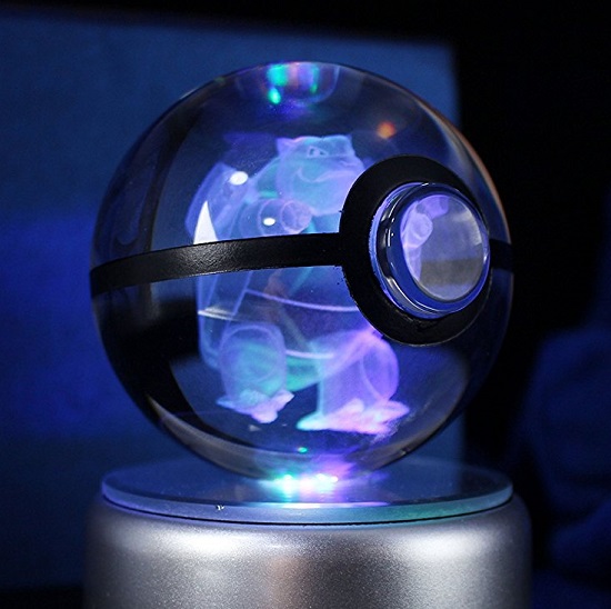 LED crystal Pokeball