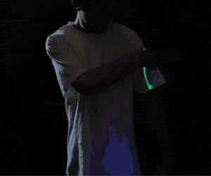 Interactive UV Light Shirts