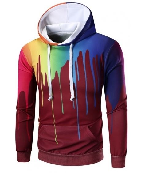 Color Block Hoodie – Novelty Gift Ideas