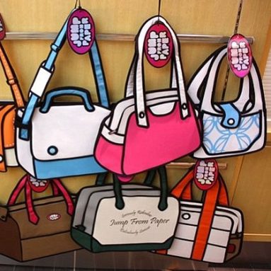 3D Style Cartoon Bag
