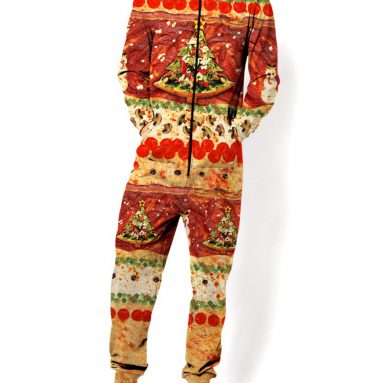 All I Want For Christmas is Pizza Onesie