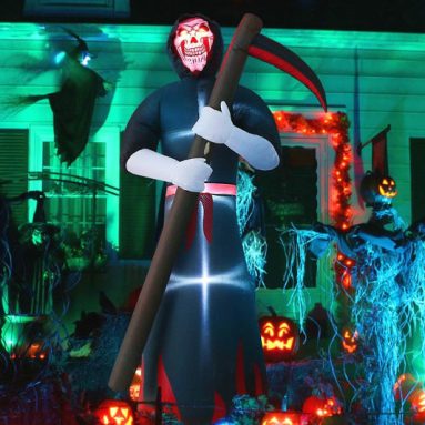Giant Inflatable Grim Reaper