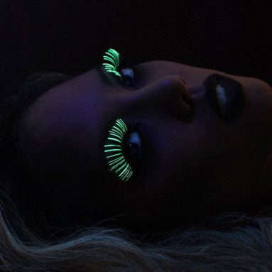 Glow in the Dark Eyelashes