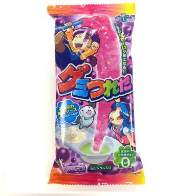 Long Long Gummy Cyandy Grape Flavor