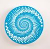 Large spinning magnet with illusion effect
