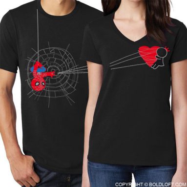 Love A Lot Matching Couple Shirts