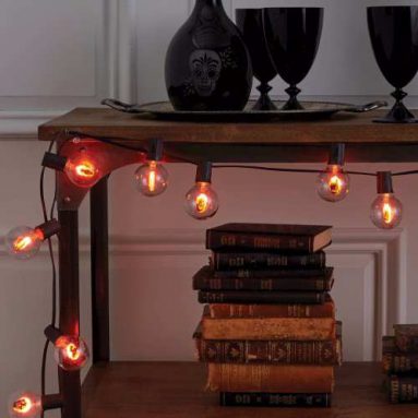 Neon Flicker Flame Skull Bulbs