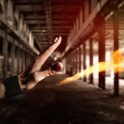 Open Hand Fireball Launcher