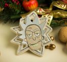 Handmade Rick Sanchez Plaster Christmas Ornament