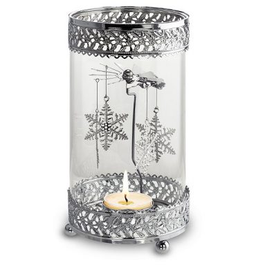Spinning Snowflakes Convection Candle