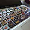 Macbook Keyboard Star Wars Skin