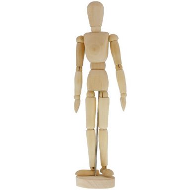 Artist Drawing Manikin