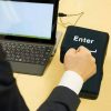 USB Big Enter Key Table Pillow