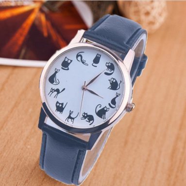 Cat Moods Dial Watch