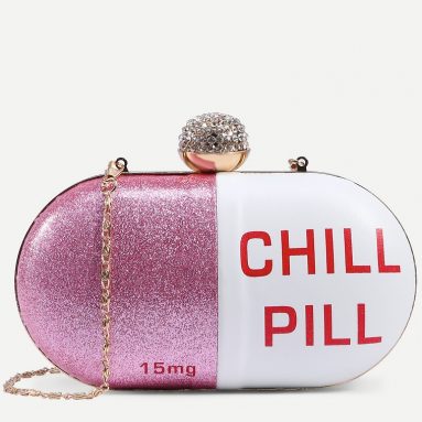Chill Pill Clutch Bag