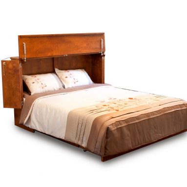 Wood Cabinet Bed