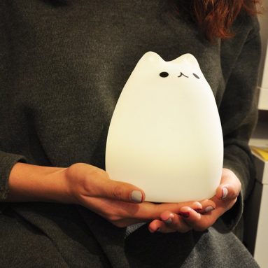 Color Changing Cat Night Light
