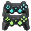 2pcs Pack Wireless Double Vibration Controller for PS3
