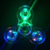 Crystal Clear LED Light Fidget Spinner
