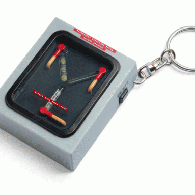 Back to the Future Flux Capacitor Keychain