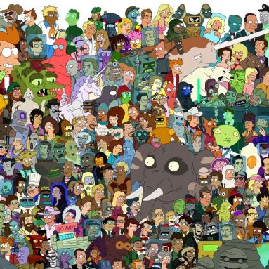 Giant Futurama Poster