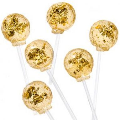 Real Gold Lollipops