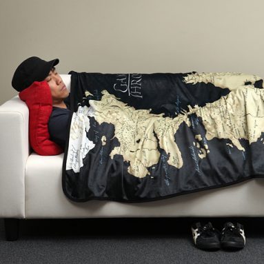 Game of Thrones Map of Westeros Fleece Blanket