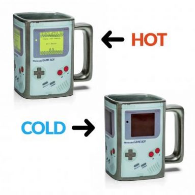 Heat Changing Game Boy Coffee Mug