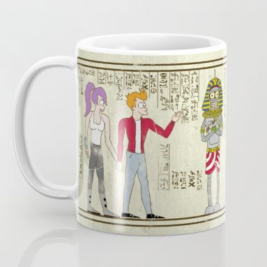 Hero-glyphics: Planet Express Mug
