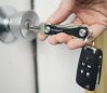 Compact Key Holder and Keychain Organizer