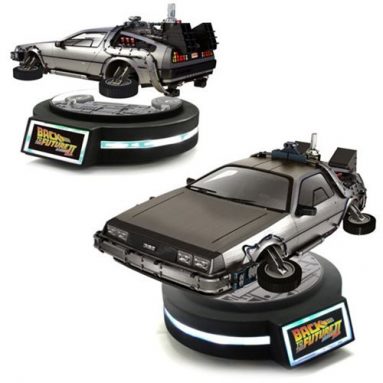 Magnetic Floating DeLorean