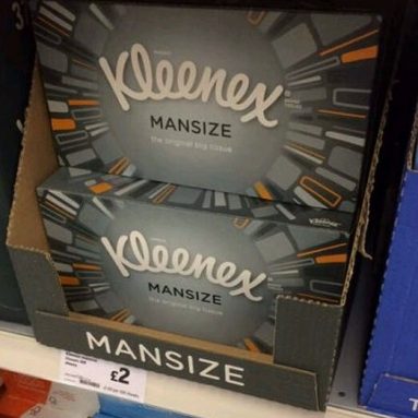 Mansize Tissues