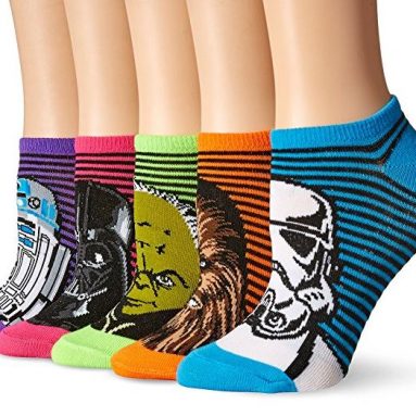 Star Wars Women’s 5-pack No Show Socks